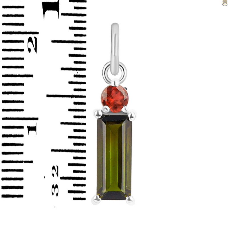 Tourmaline Pendant-2SP TRM-1-989