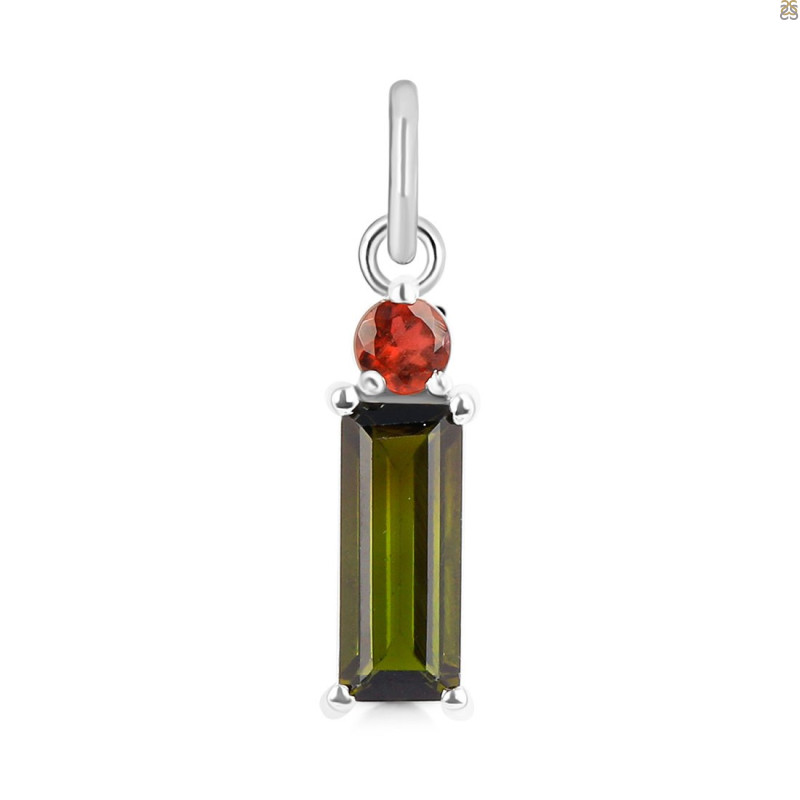 Tourmaline Pendant-2SP TRM-1-989