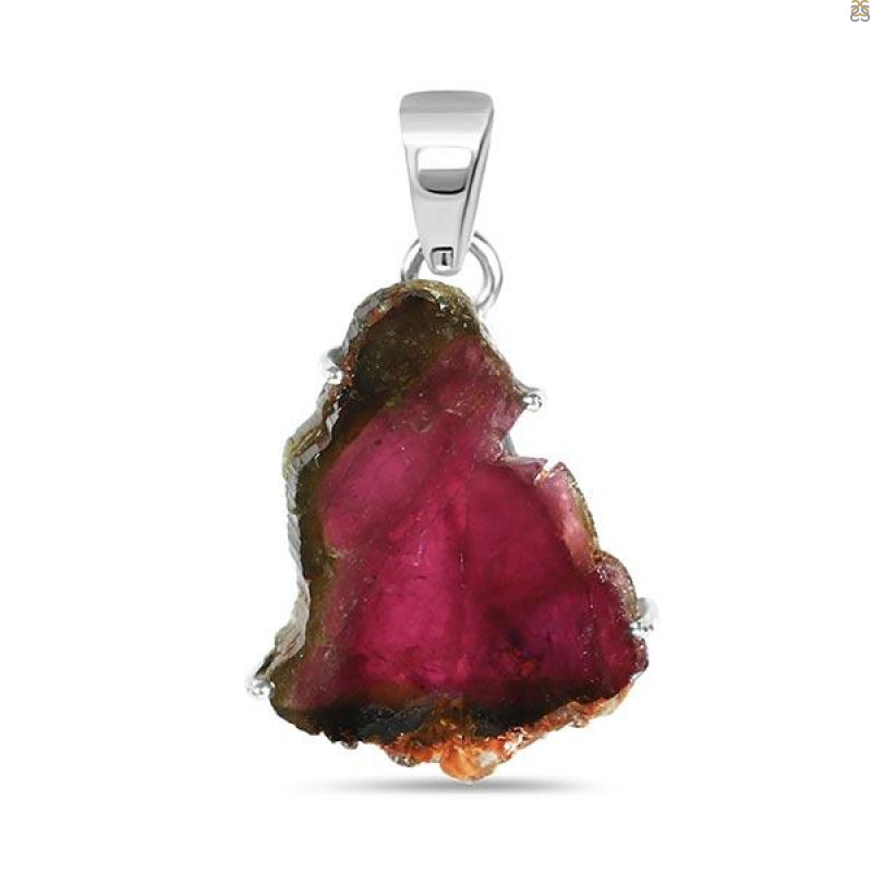 Tourmaline Slice Pendant-SP TRM-1-99