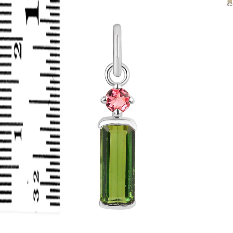 Tourmaline Pendant-2SP TRM-1-998