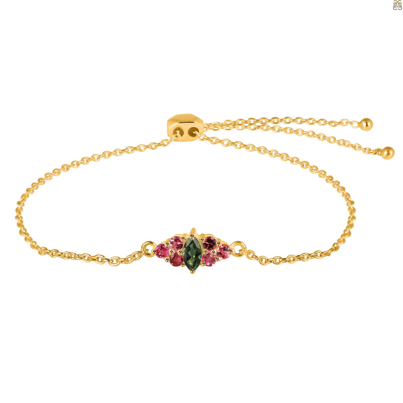 Tourmaline Bracelet With Adjustable Camera Lock TRM-RDB-142.