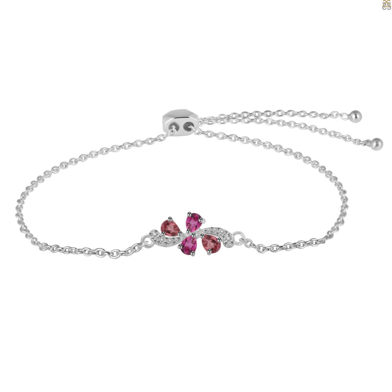 Tourmaline Bracelet With Adjustable Camera Lock TRM-RDB-148.