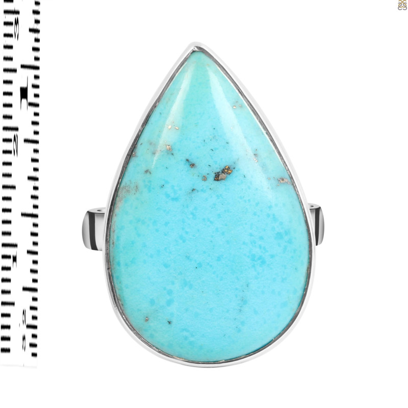 Turquoise Adjustable Ring-ADJ-R TRQ-2-231