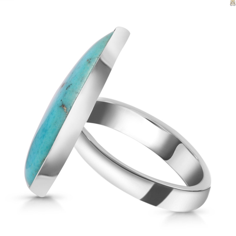 Turquoise Adjustable Ring-ADJ-R TRQ-2-231