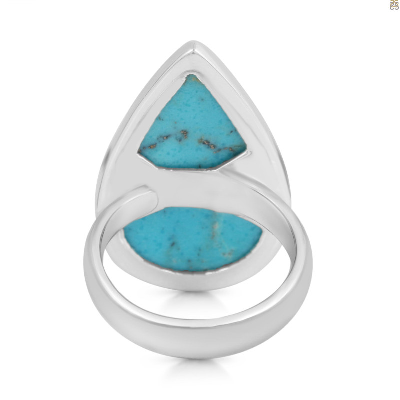 Turquoise Adjustable Ring-ADJ-R TRQ-2-231