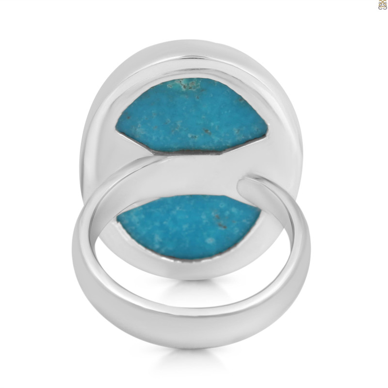 Turquoise Adjustable Ring-ADJ-R TRQ-2-232