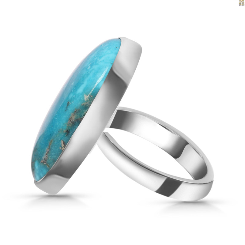 Turquoise Adjustable Ring-ADJ-R TRQ-2-238