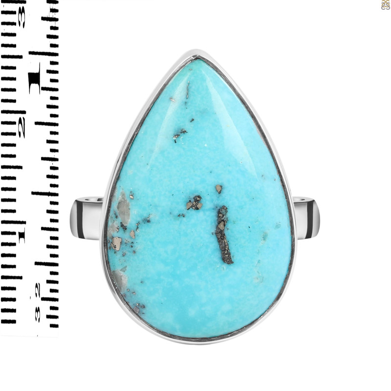 Turquoise Adjustable Ring-ADJ-R TRQ-2-239