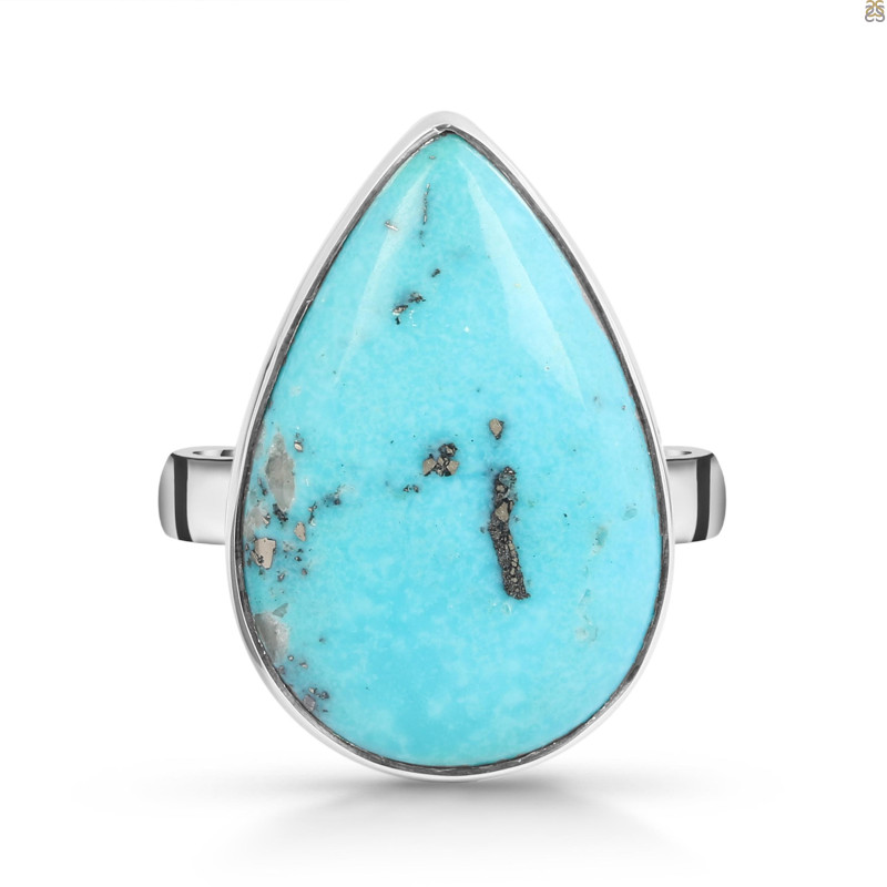 Turquoise Adjustable Ring-ADJ-R TRQ-2-239