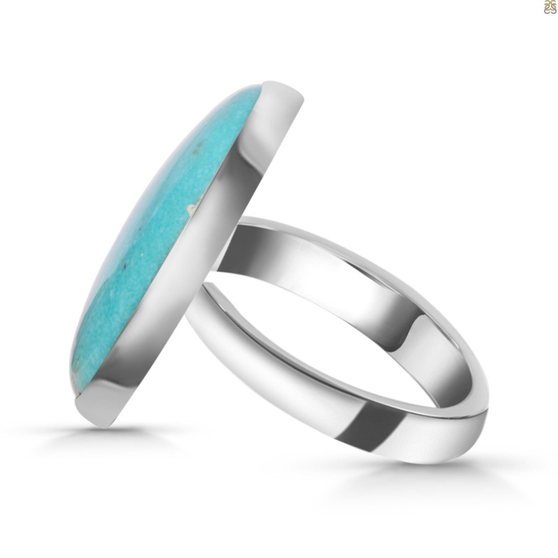 Turquoise Adjustable Ring-ADJ-R TRQ-2-241
