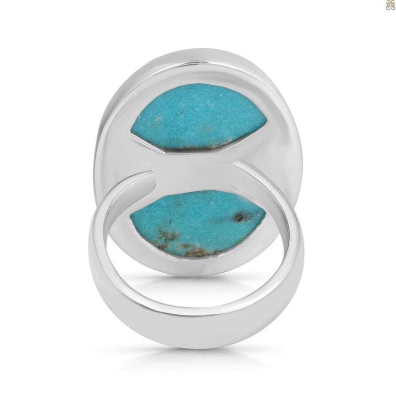 Turquoise Adjustable Ring-ADJ-R TRQ-2-241