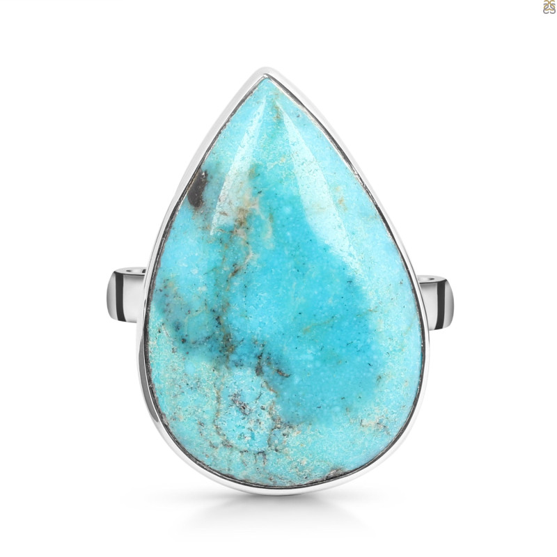 Turquoise Adjustable Ring-ADJ-R TRQ-2-242