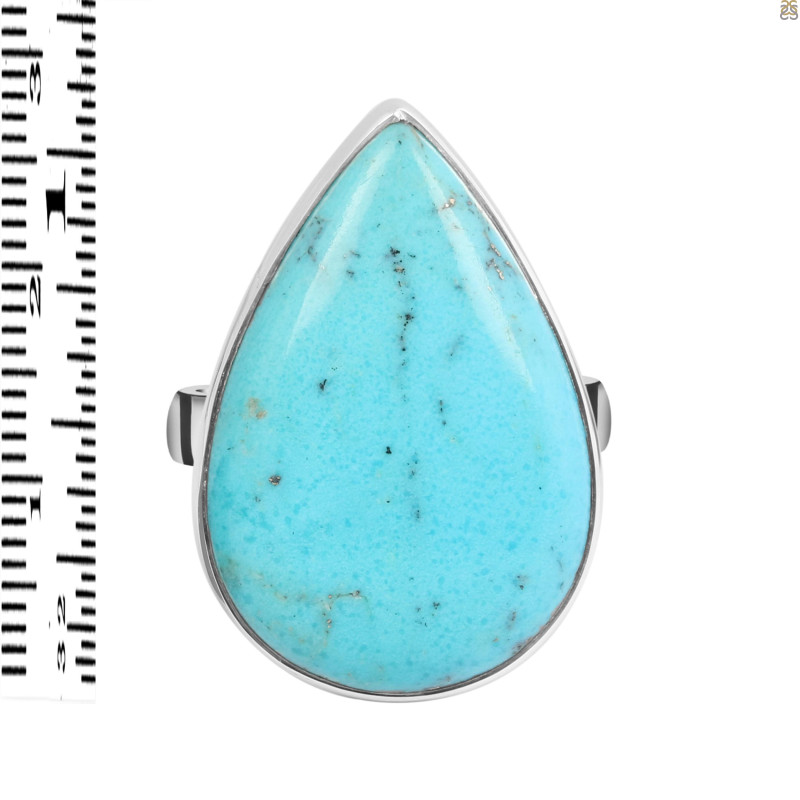 Turquoise Adjustable Ring-ADJ-R TRQ-2-245