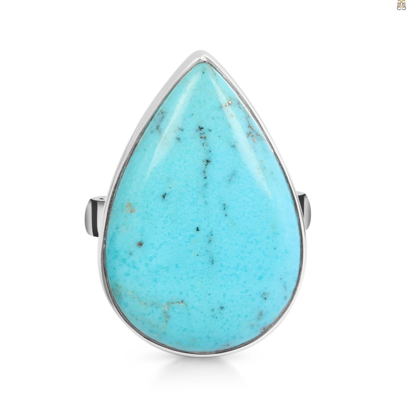 Turquoise Adjustable Ring-ADJ-R TRQ-2-245