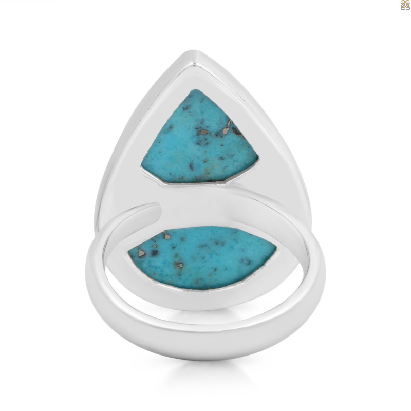 Turquoise Adjustable Ring-ADJ-R TRQ-2-245