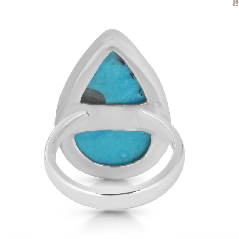 Turquoise Adjustable Ring-ADJ-R TRQ-2-246