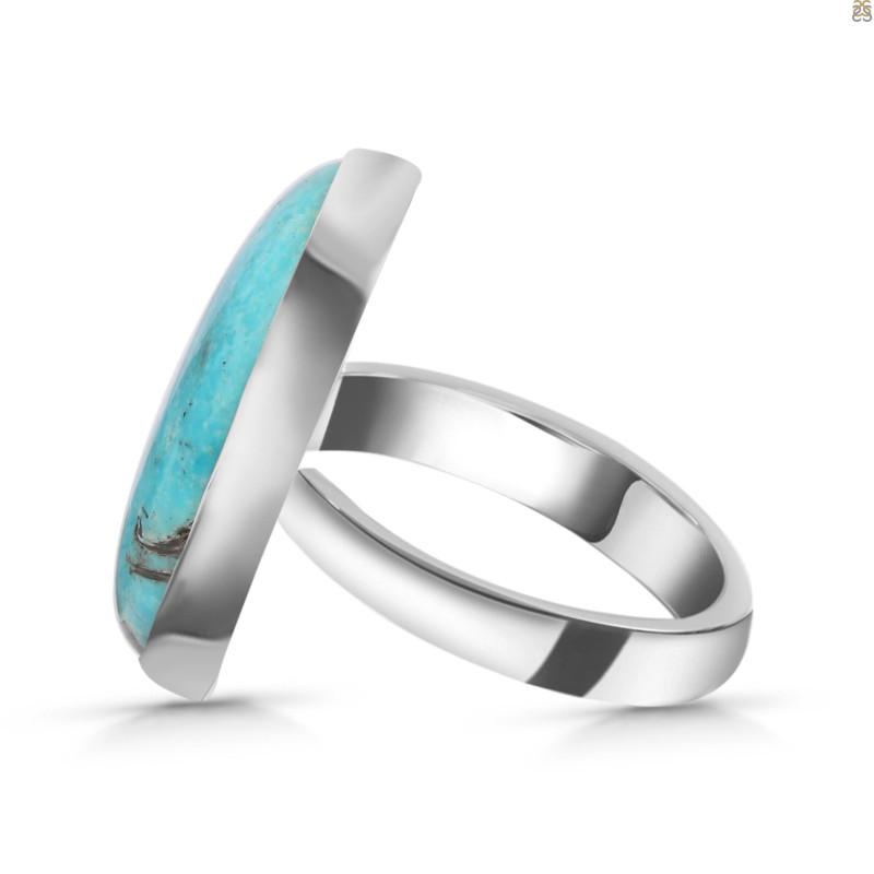 Turquoise Adjustable Ring-ADJ-R TRQ-2-248