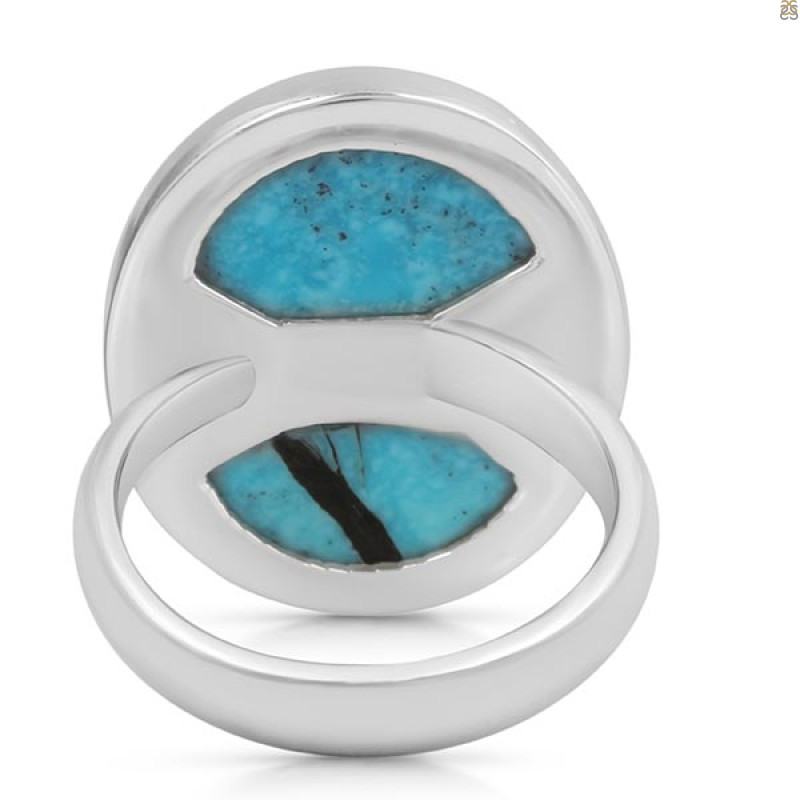 Turquoise Adjustable Ring-ADJ-R TRQ-2-248