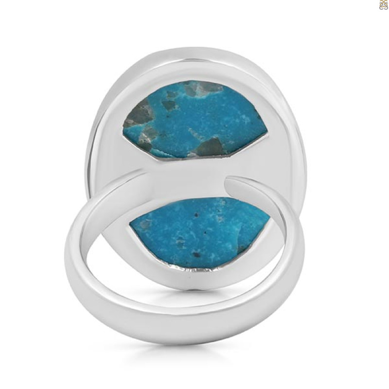 Turquoise Adjustable Ring-ADJ-R TRQ-2-254