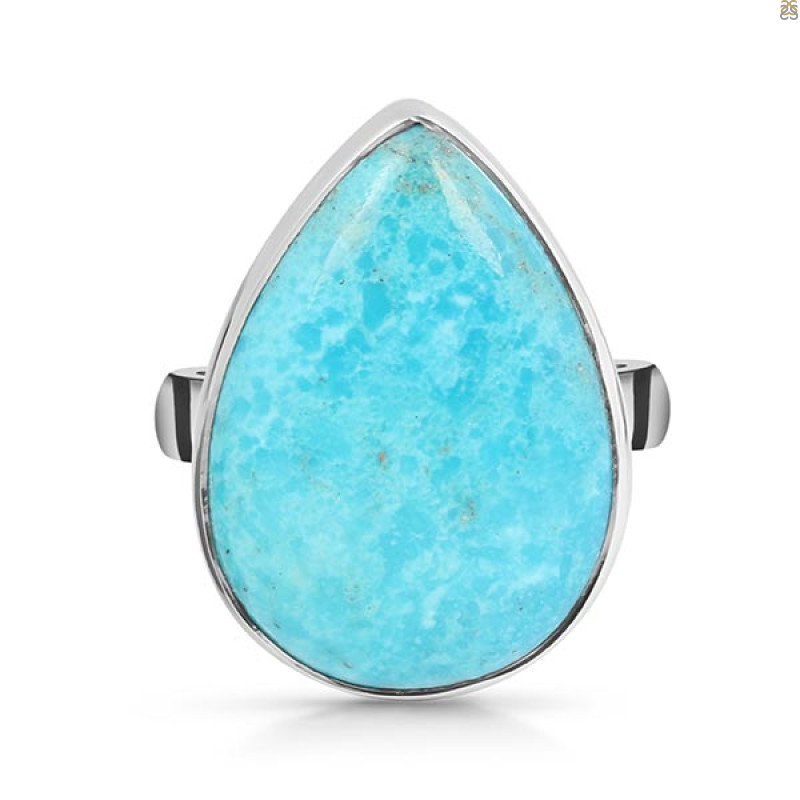 Turquoise Adjustable Ring-ADJ-R TRQ-2-255