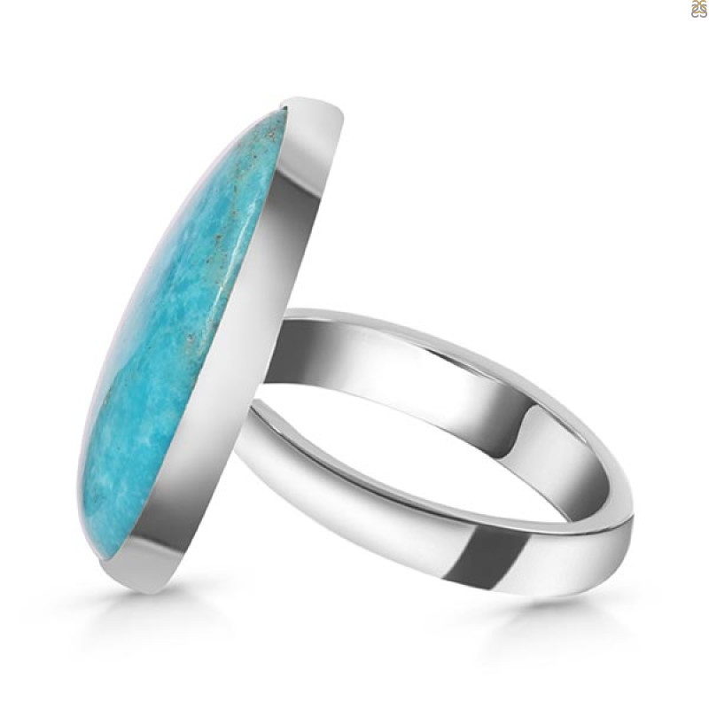 Turquoise Adjustable Ring-ADJ-R TRQ-2-255