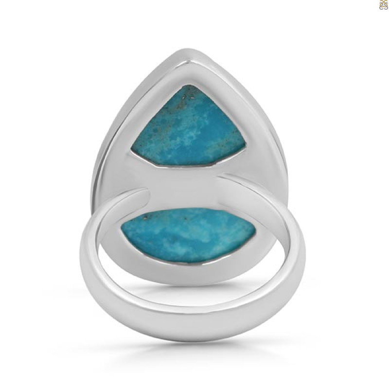 Turquoise Adjustable Ring-ADJ-R TRQ-2-255