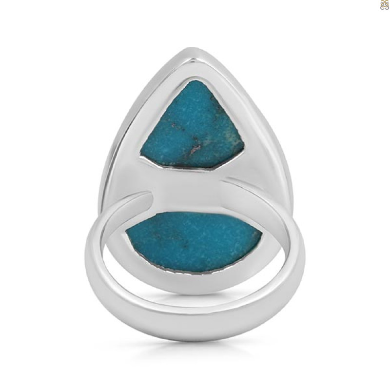 Turquoise Adjustable Ring-ADJ-R TRQ-2-259