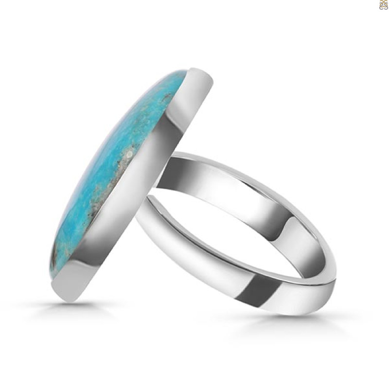 Turquoise Adjustable Ring-ADJ-R TRQ-2-260