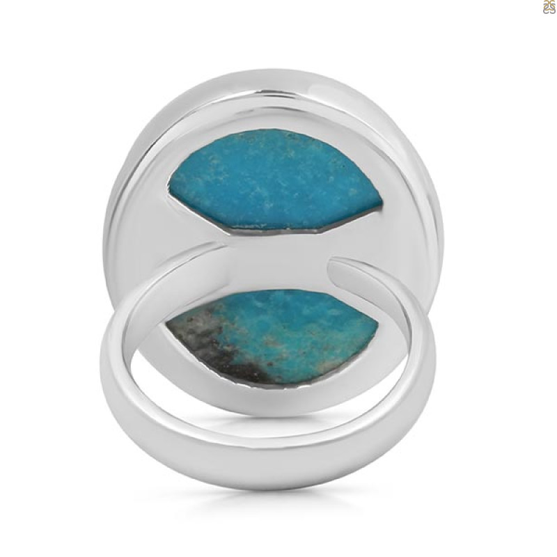 Turquoise Adjustable Ring-ADJ-R TRQ-2-260