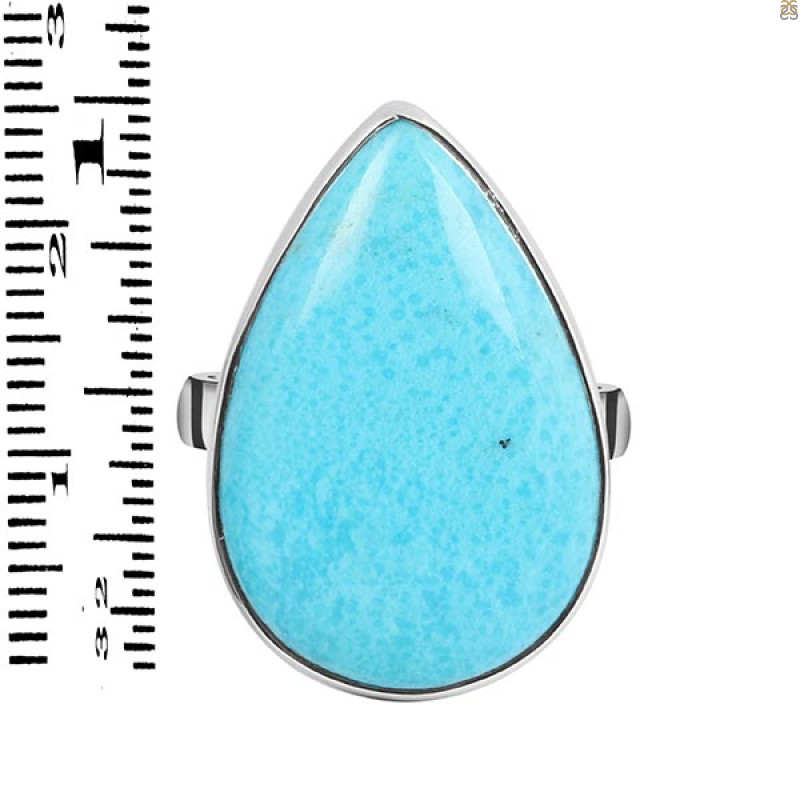 Turquoise Adjustable Ring-ADJ-R TRQ-2-264