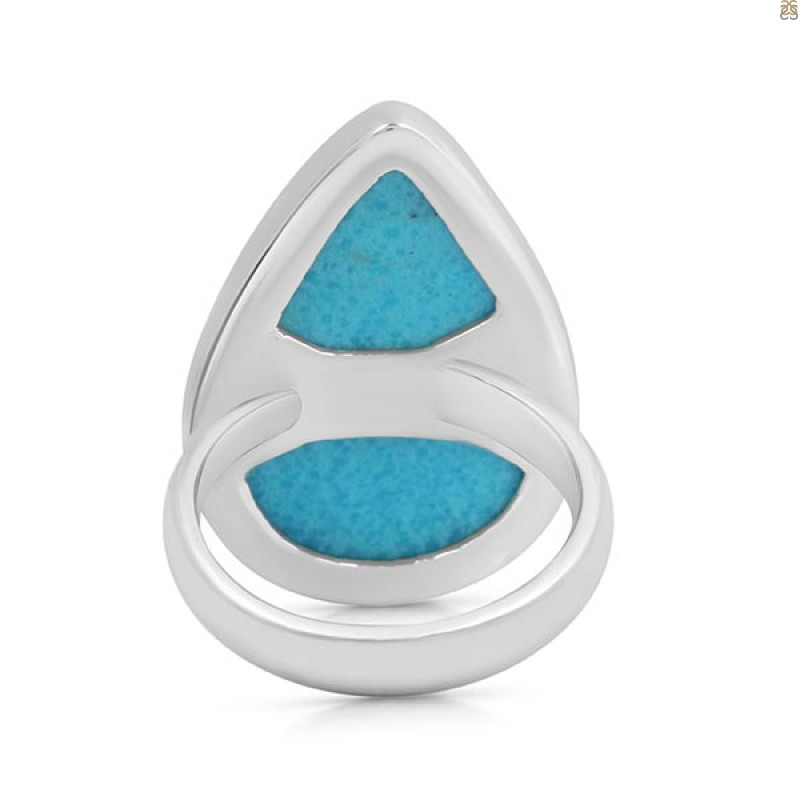 Turquoise Adjustable Ring-ADJ-R TRQ-2-264