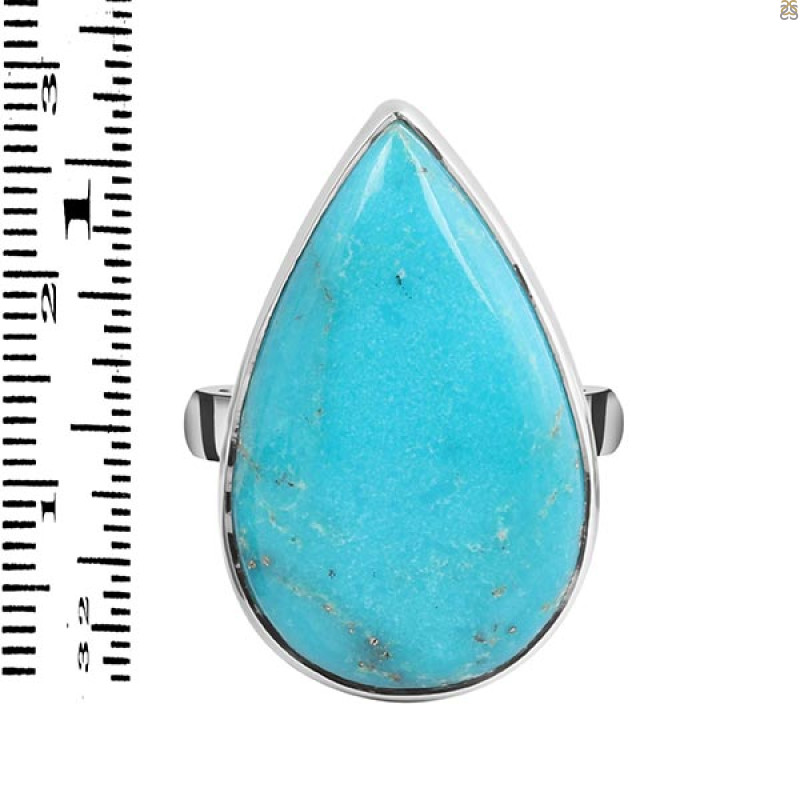 Turquoise Adjustable Ring-ADJ-R TRQ-2-266