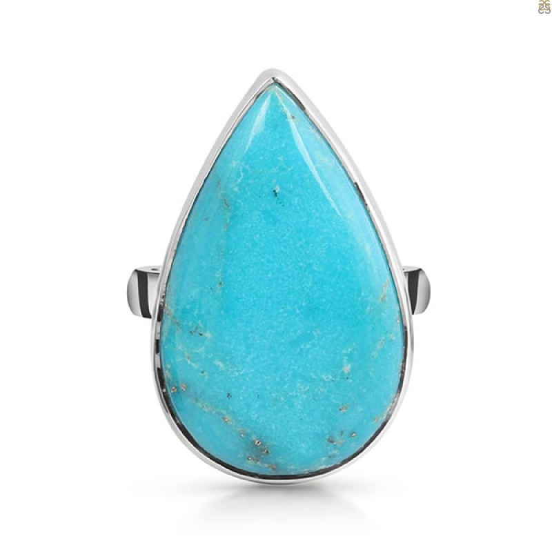 Turquoise Adjustable Ring-ADJ-R TRQ-2-266