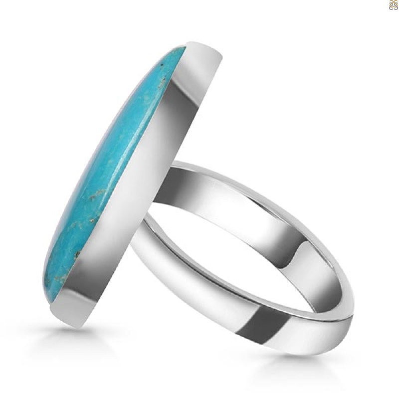 Turquoise Adjustable Ring-ADJ-R TRQ-2-266