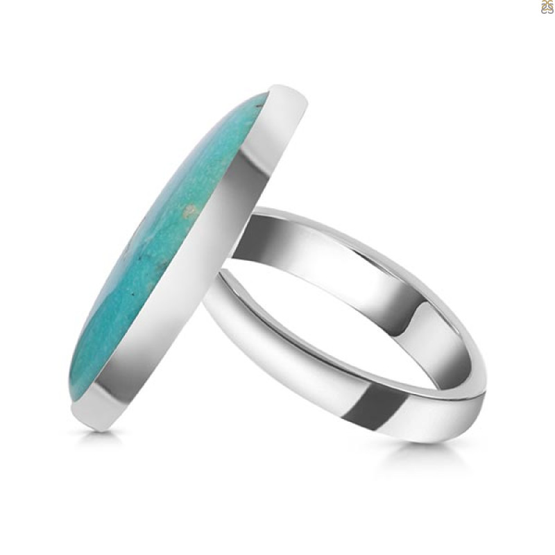 Turquoise Adjustable Ring-ADJ-R TRQ-2-268