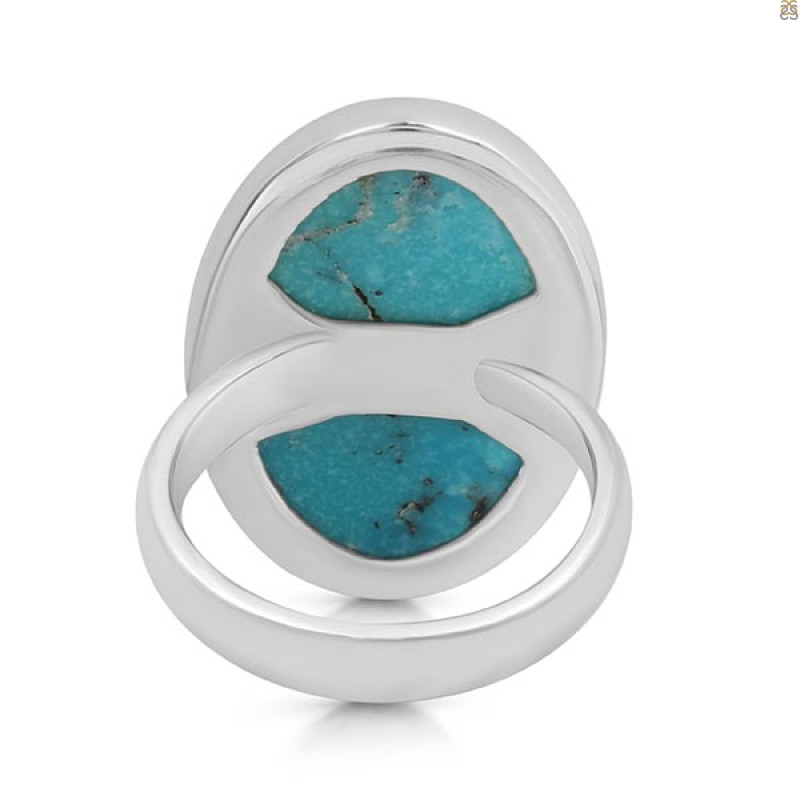 Turquoise Adjustable Ring-ADJ-R TRQ-2-268