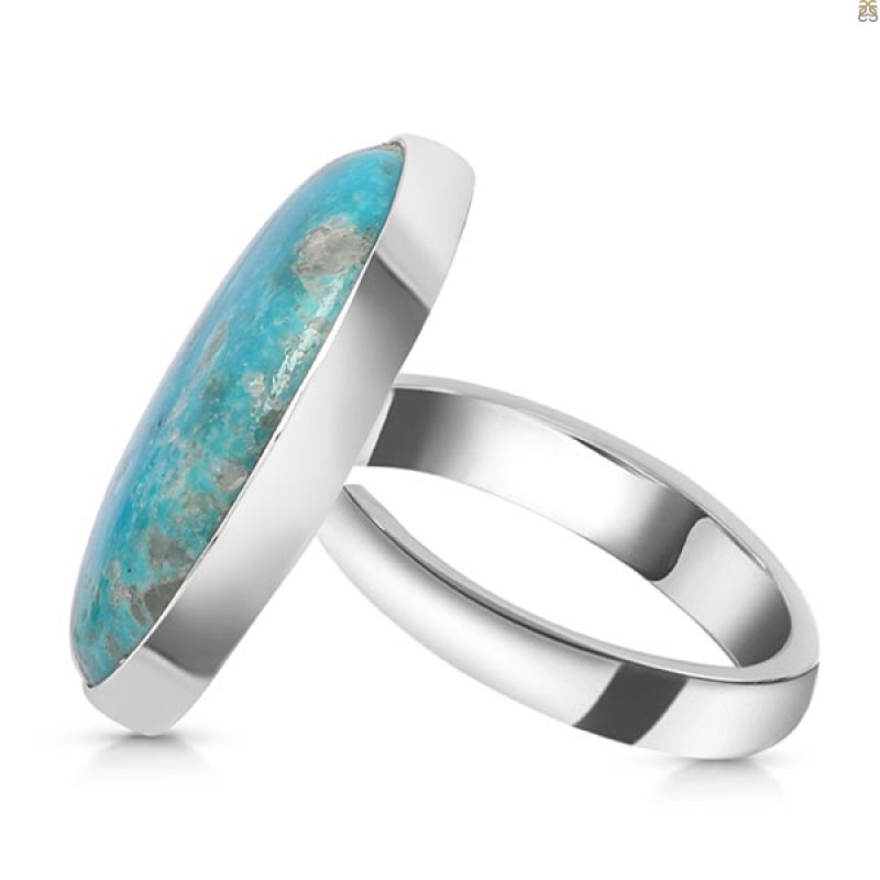Turquoise Adjustable Ring-ADJ-R TRQ-2-271