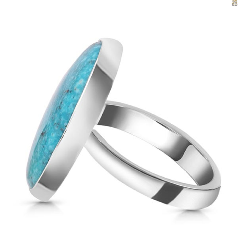 Turquoise Adjustable Ring-ADJ-R TRQ-2-272