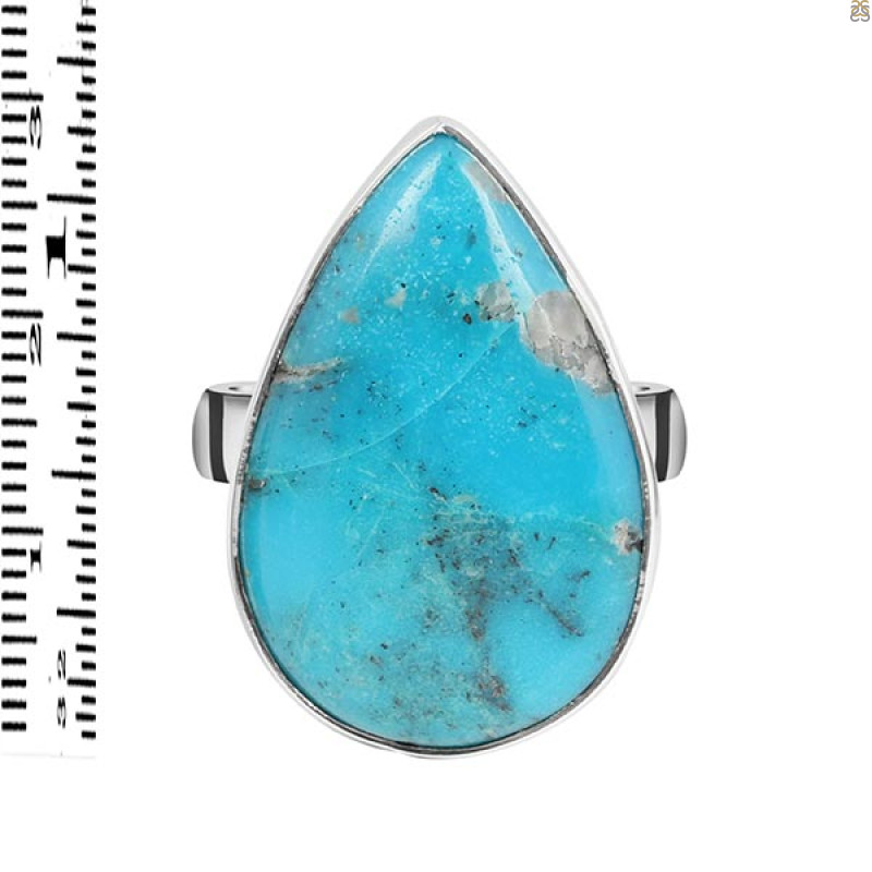Turquoise Adjustable Ring-ADJ-R TRQ-2-274
