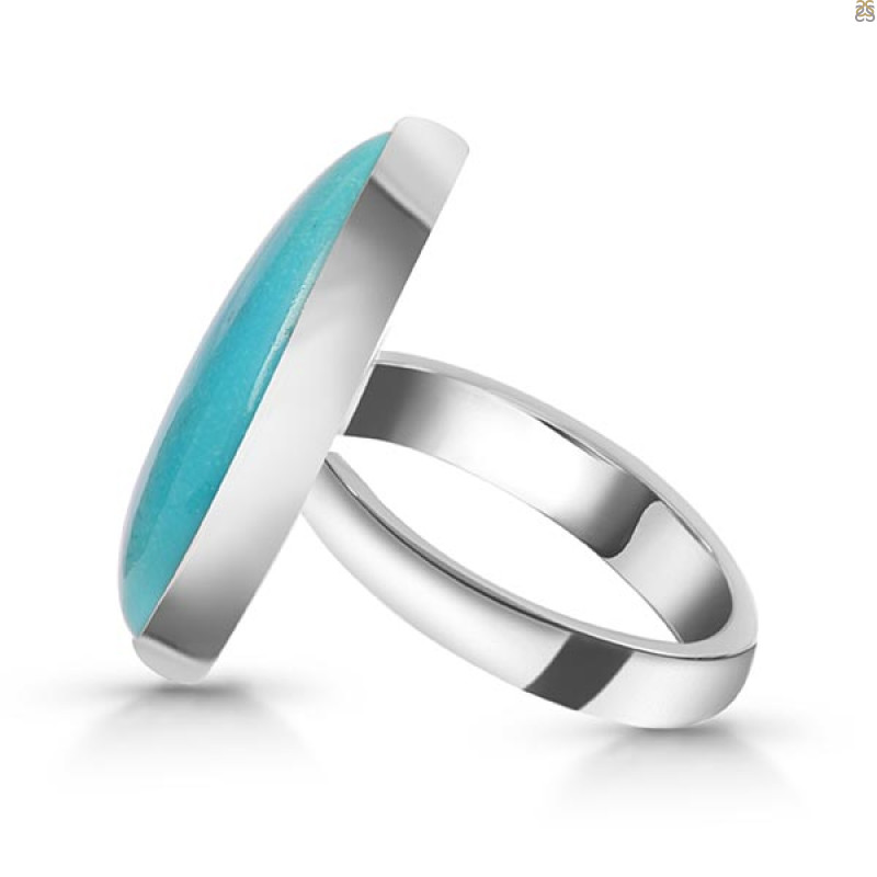 Turquoise Adjustable Ring-ADJ-R TRQ-2-279