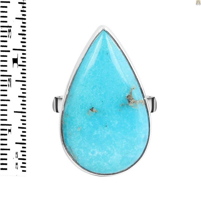 Turquoise Adjustable Ring-ADJ-R TRQ-2-284