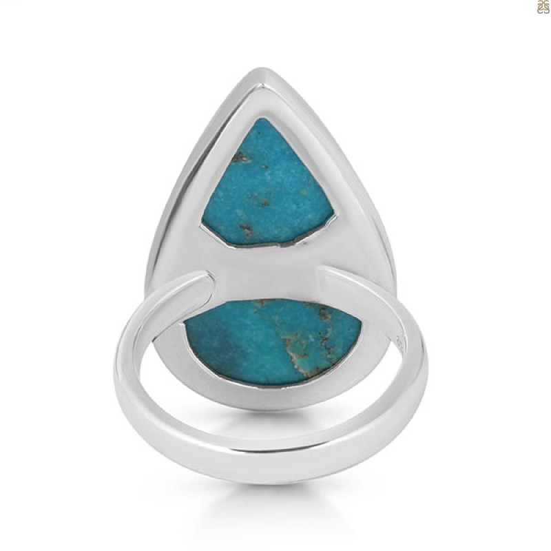 Turquoise Adjustable Ring-ADJ-R TRQ-2-284