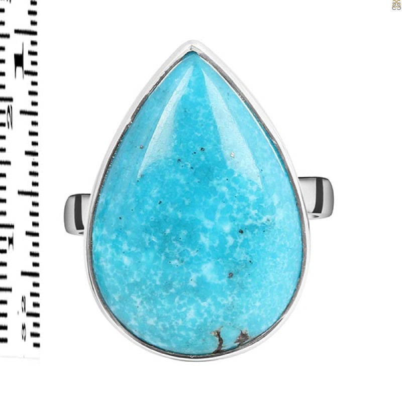 Turquoise Adjustable Ring-ADJ-R TRQ-2-285