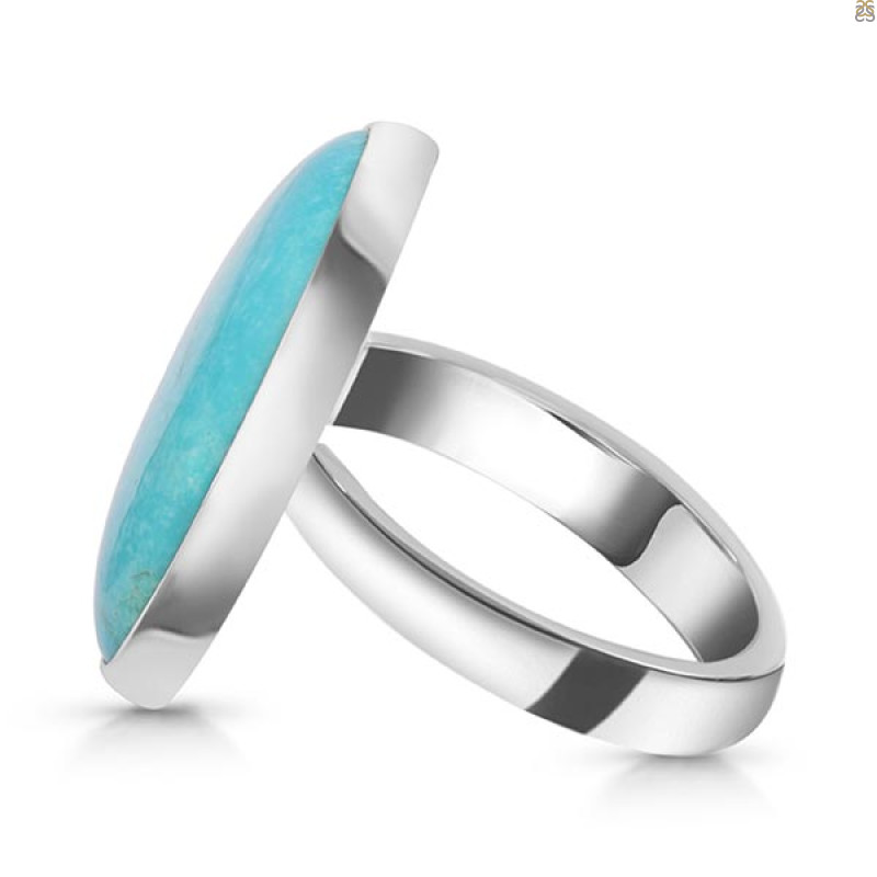 Turquoise Adjustable Ring-ADJ-R TRQ-2-288