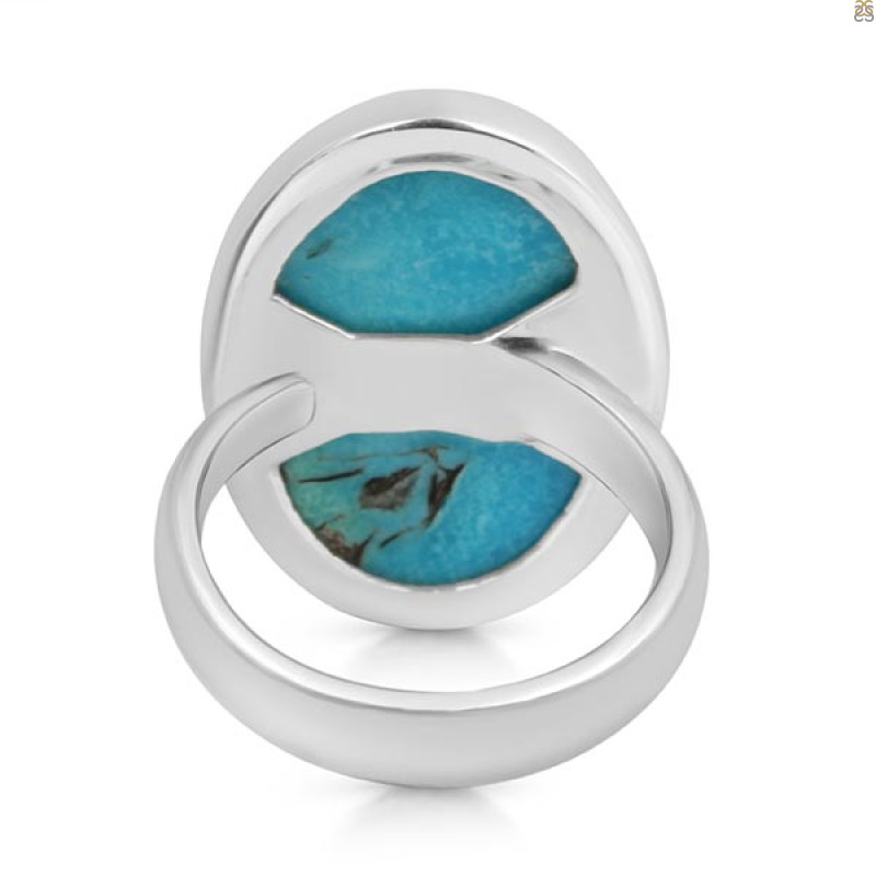 Turquoise Adjustable Ring-ADJ-R TRQ-2-288