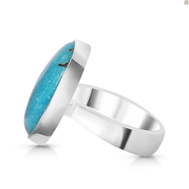 Turquoise Adjustable Ring-ADJ-R TRQ-2-290