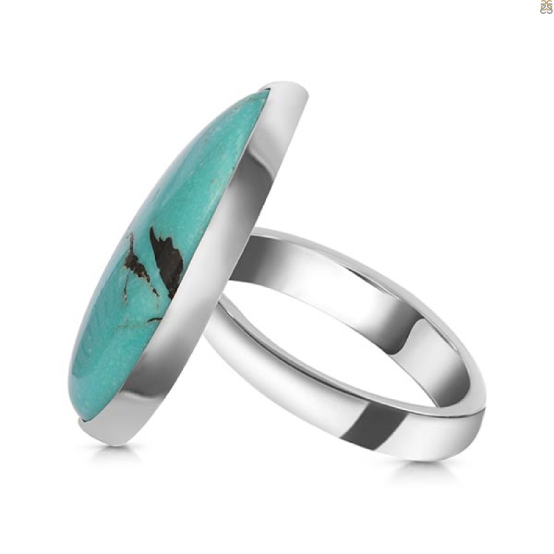 Turquoise Adjustable Ring-ADJ-R TRQ-2-292