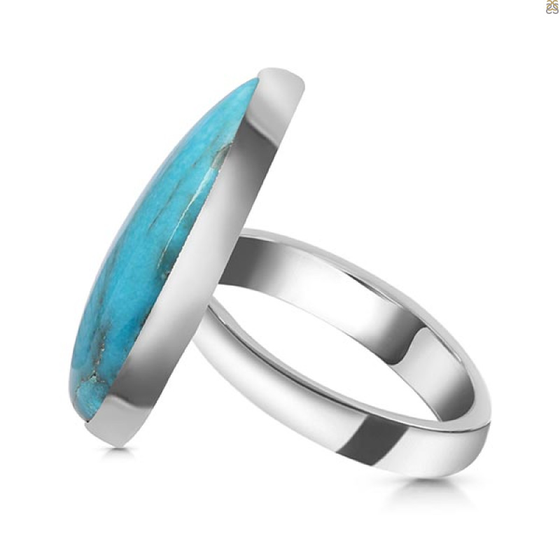 Turquoise Adjustable Ring-ADJ-R TRQ-2-294