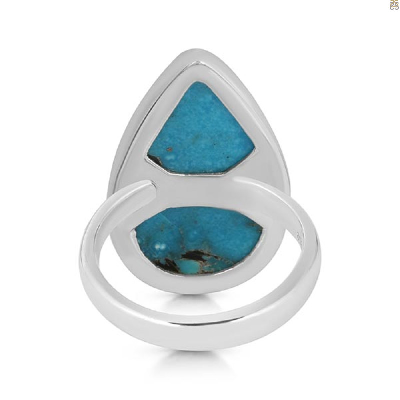 Turquoise Adjustable Ring-ADJ-R TRQ-2-294