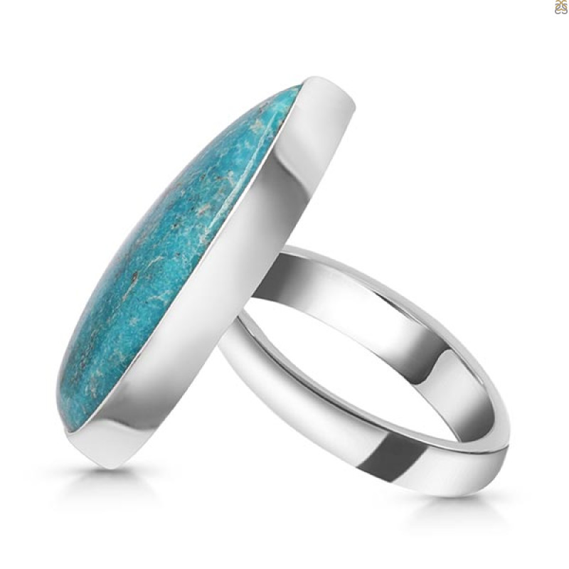 Turquoise Adjustable Ring-ADJ-R TRQ-2-298
